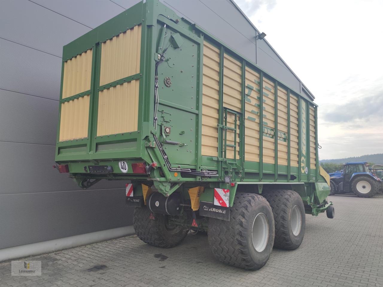 Ladewagen des Typs Krone ZX 400 GD, Gebrauchtmaschine in Neuhof - Dorfborn (Bild 3)