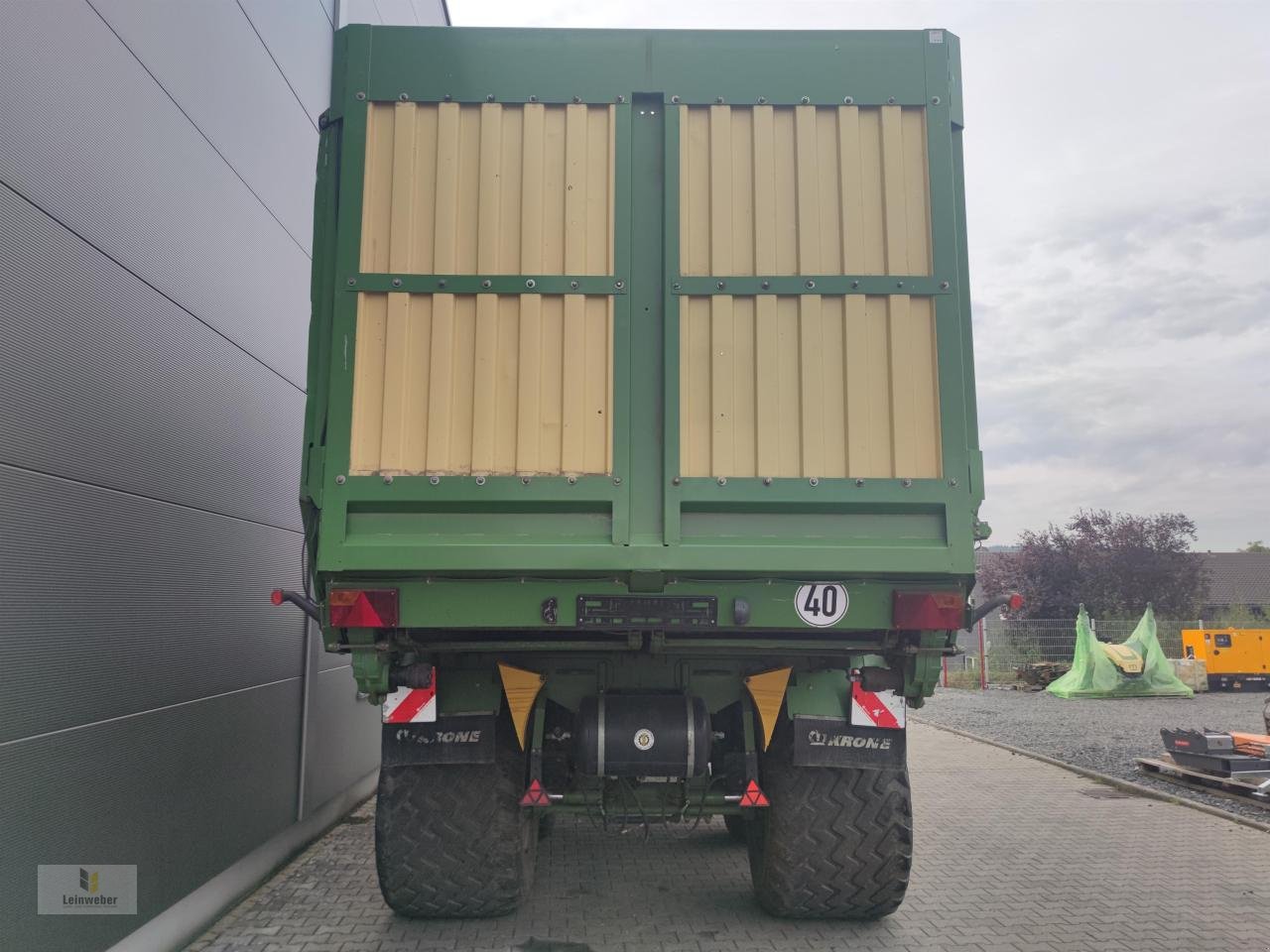 Ladewagen typu Krone ZX 400 GD, Gebrauchtmaschine w Neuhof - Dorfborn (Zdjęcie 4)