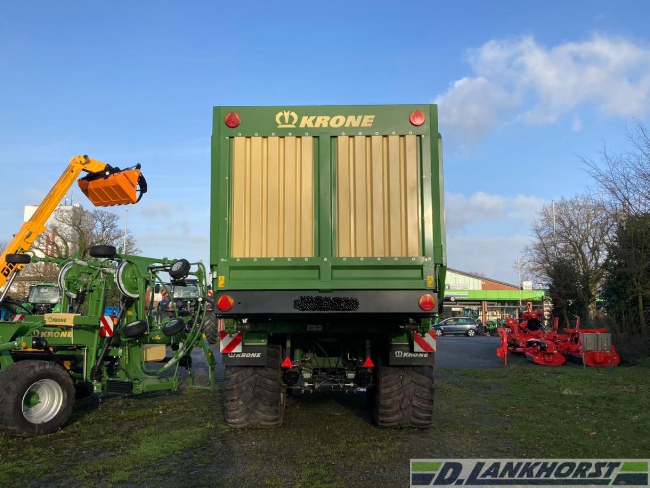 Ladewagen typu Krone ZX 430 GD Demo, Neumaschine v Rosendahl (Obrázek 3)