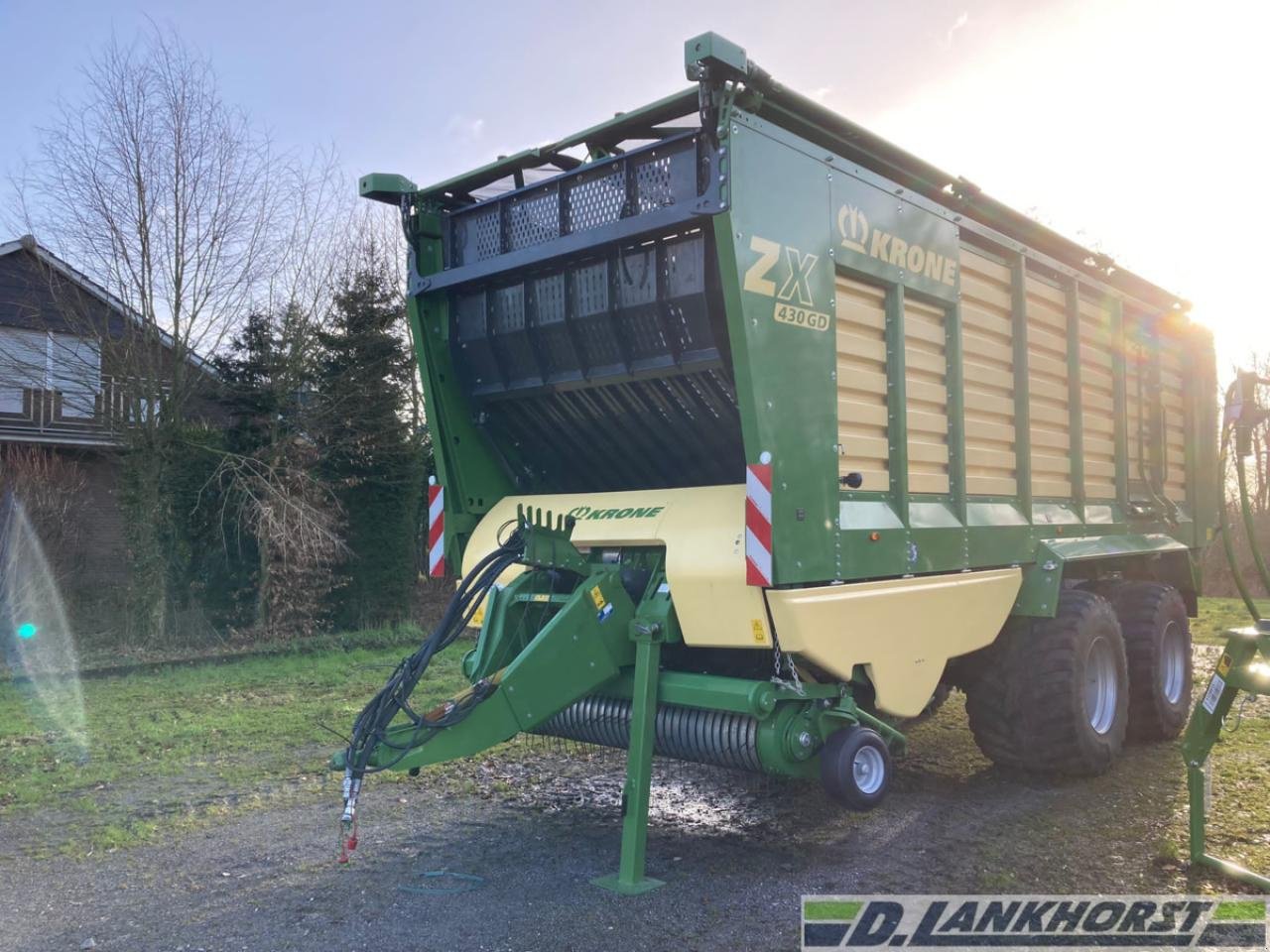 Ladewagen van het type Krone ZX 430 GD Demo, Neumaschine in Rosendahl (Foto 5)