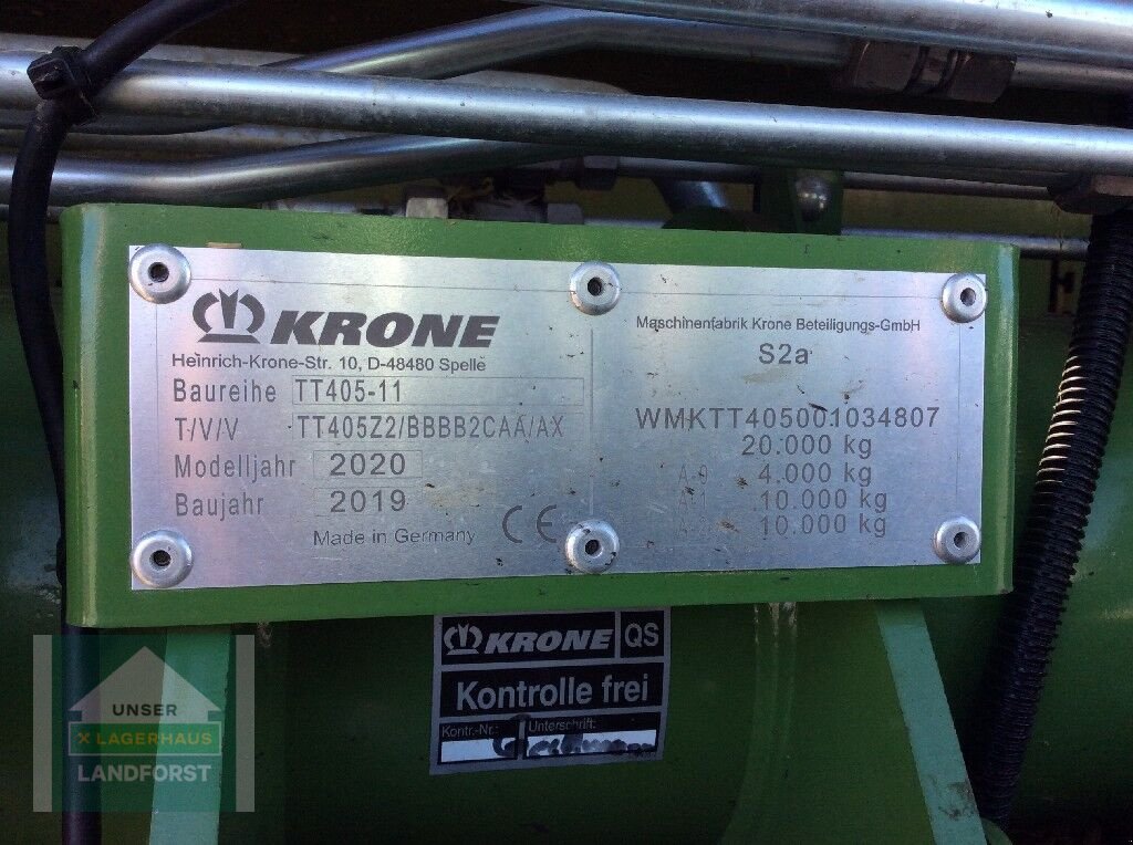 Ladewagen типа Krone ZX 430 GD, Gebrauchtmaschine в Kobenz bei Knittelfeld (Фотография 21)