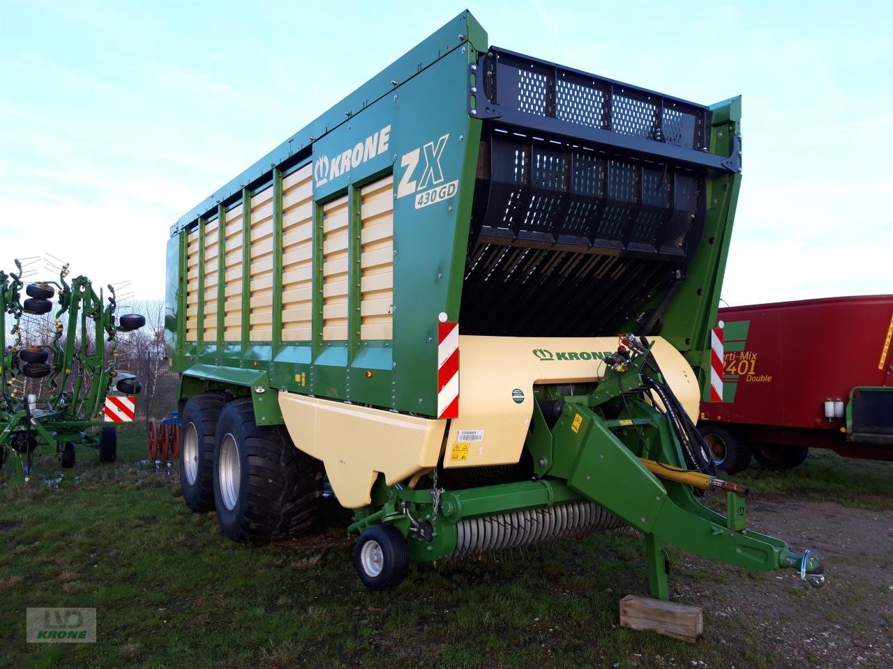 Ladewagen typu Krone ZX 430 GD, Gebrauchtmaschine w Spelle (Zdjęcie 1)