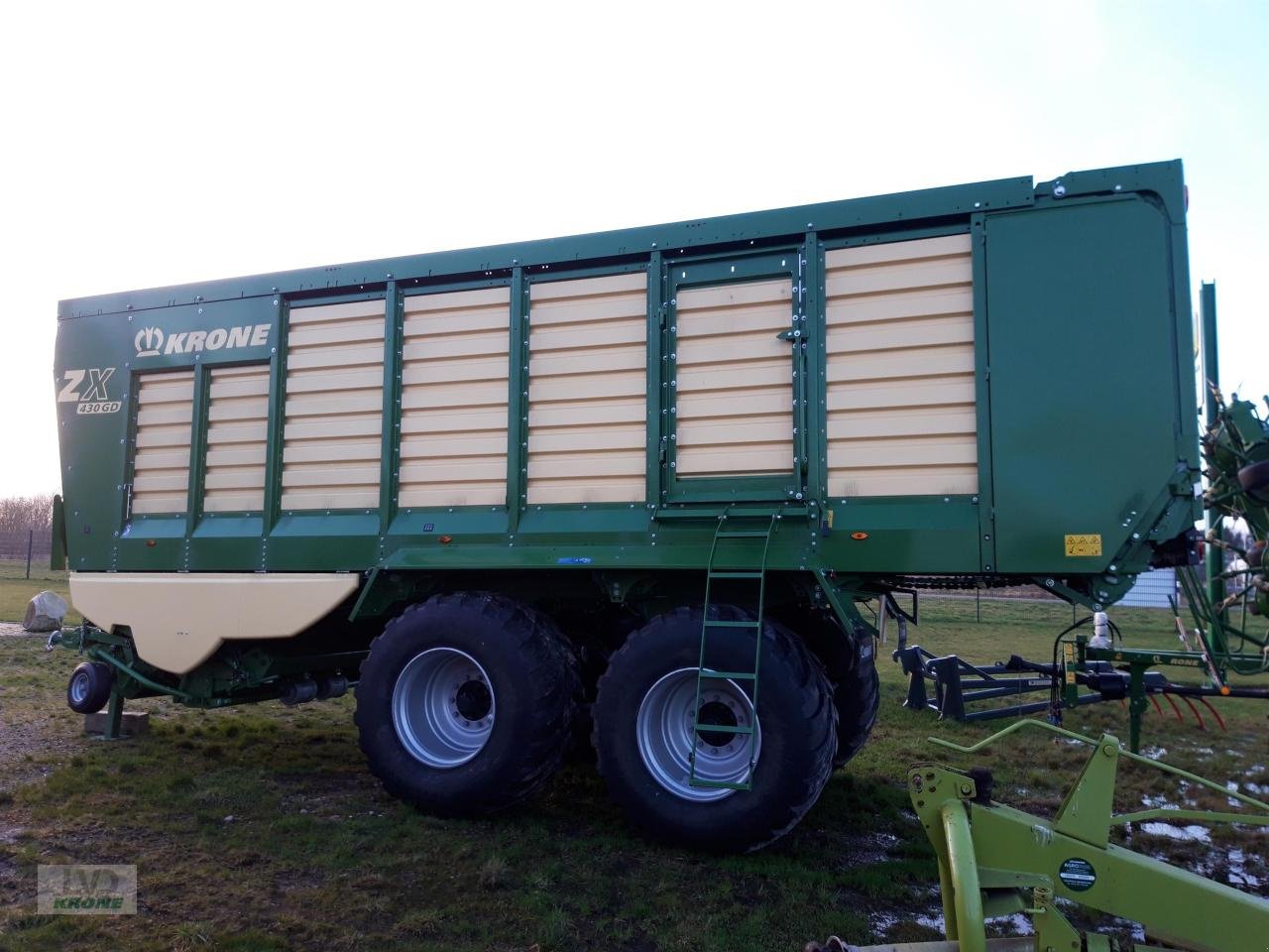 Ladewagen des Typs Krone ZX 430 GD, Gebrauchtmaschine in Spelle (Bild 3)