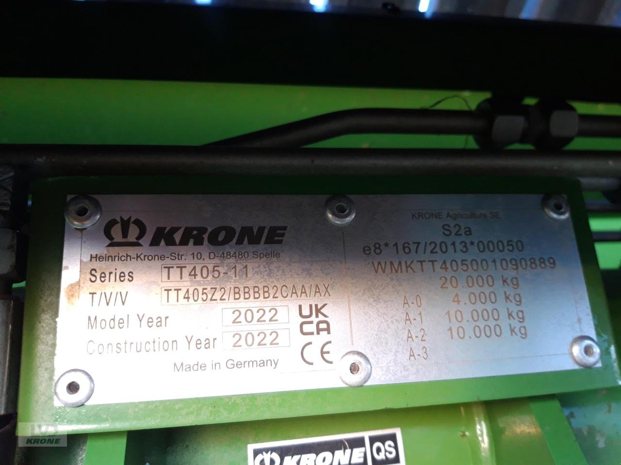 Ladewagen za tip Krone ZX 430 GD, Gebrauchtmaschine u Spelle (Slika 10)