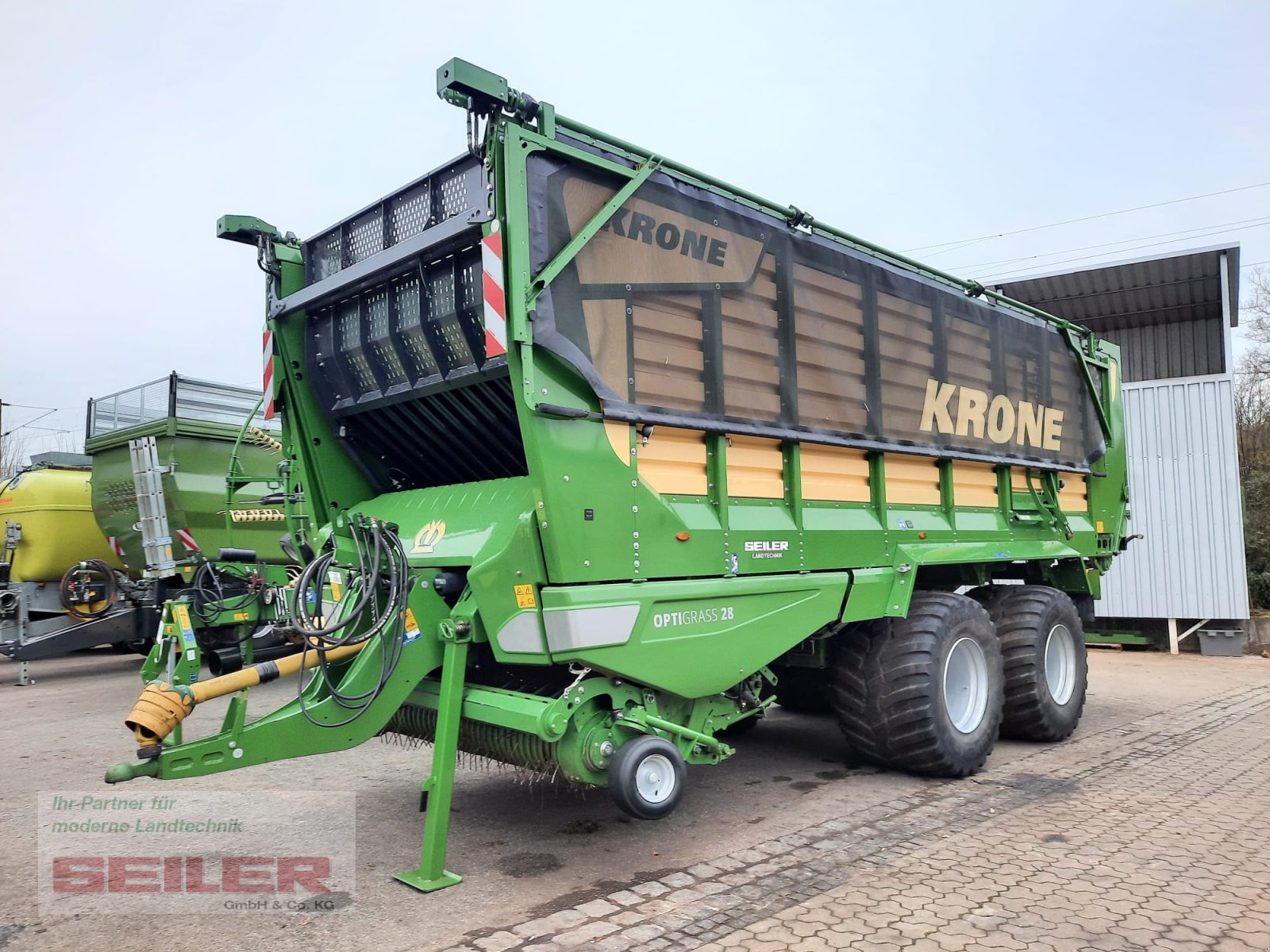 Ladewagen du type Krone ZX 430 GL OptiGrass28, Gebrauchtmaschine en Ansbach (Photo 1)