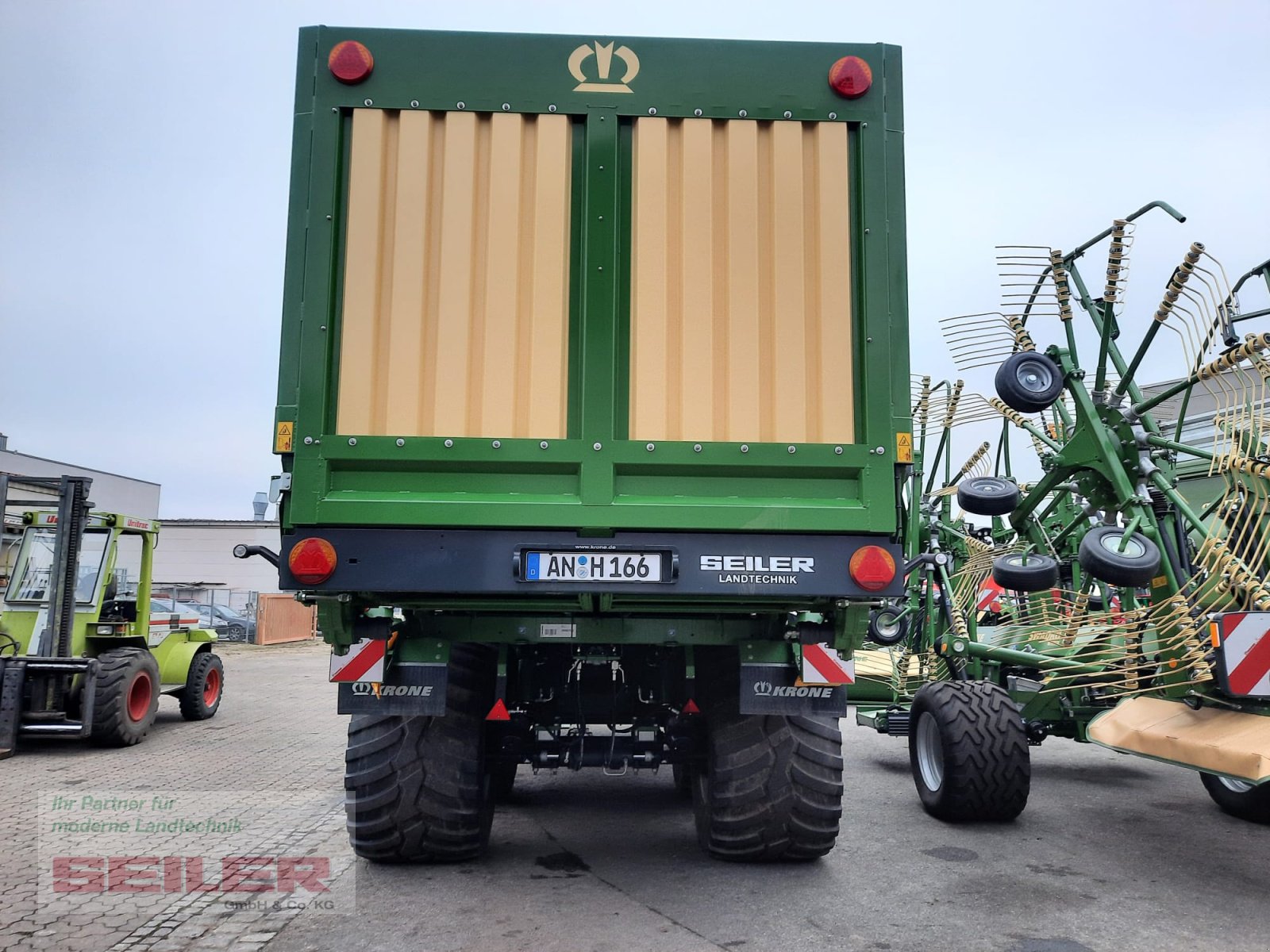 Ladewagen du type Krone ZX 430 GL OptiGrass28, Gebrauchtmaschine en Ansbach (Photo 6)