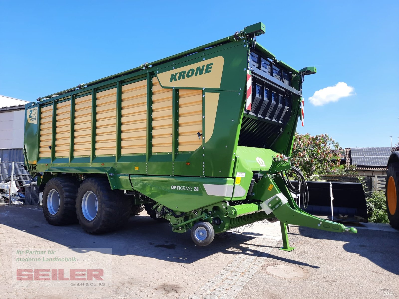 Ladewagen du type Krone ZX 430 GL OptiGrass28, Gebrauchtmaschine en Ansbach (Photo 7)