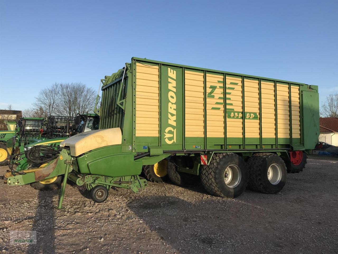 Ladewagen typu Krone ZX 450 GD, Gebrauchtmaschine v Alt-Mölln (Obrázek 1)