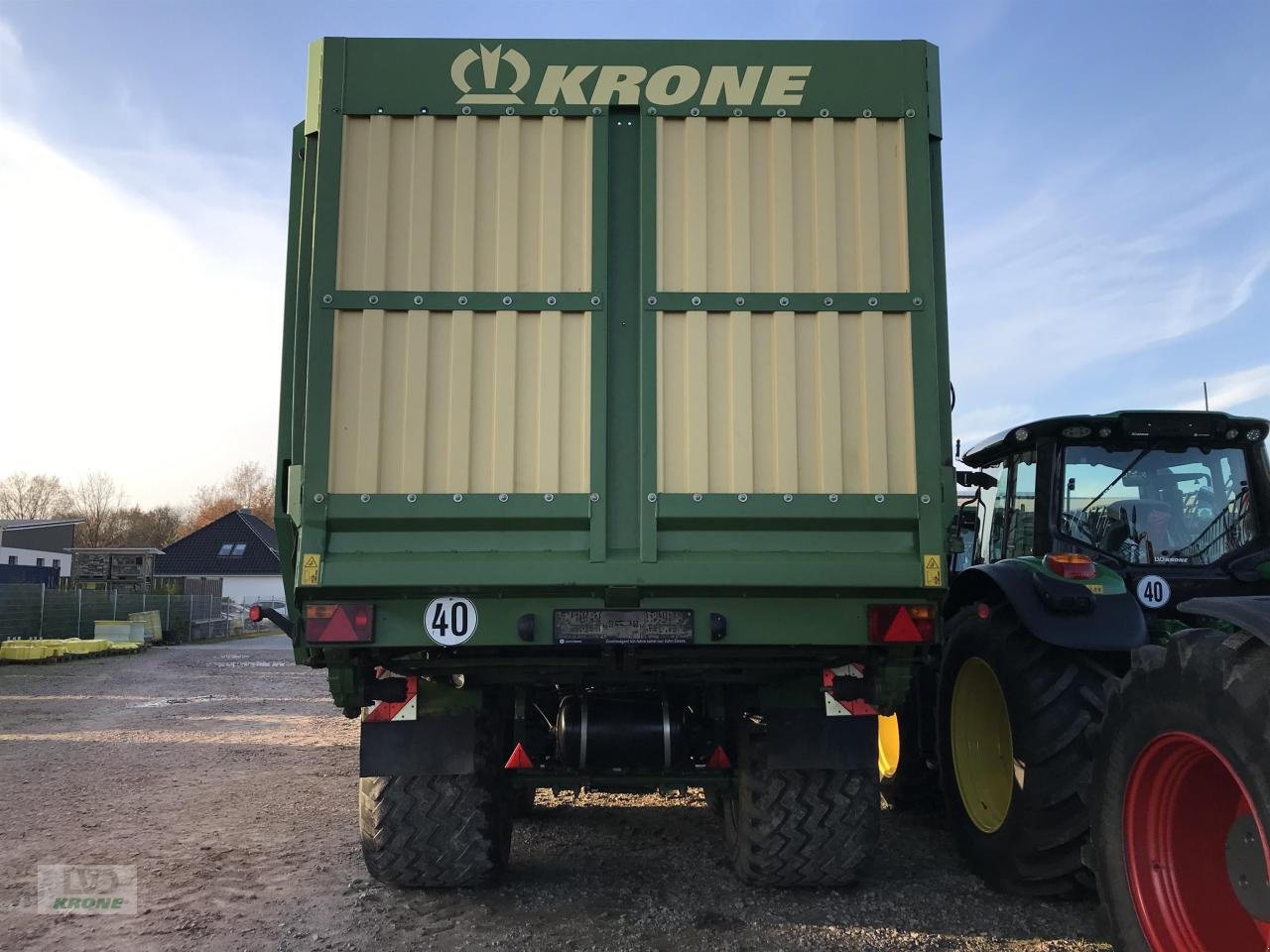 Ladewagen del tipo Krone ZX 450 GD, Gebrauchtmaschine In Alt-Mölln (Immagine 3)