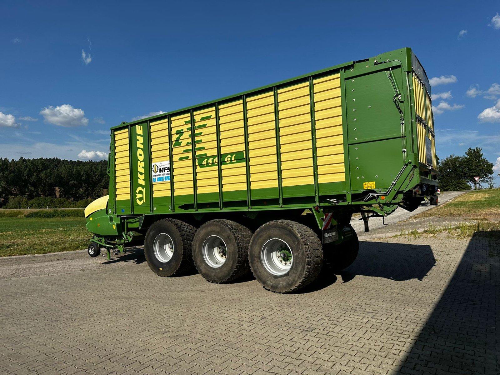 Ladewagen des Typs Krone ZX 450 GL, Gebrauchtmaschine in Lichtenau (Bild 2)