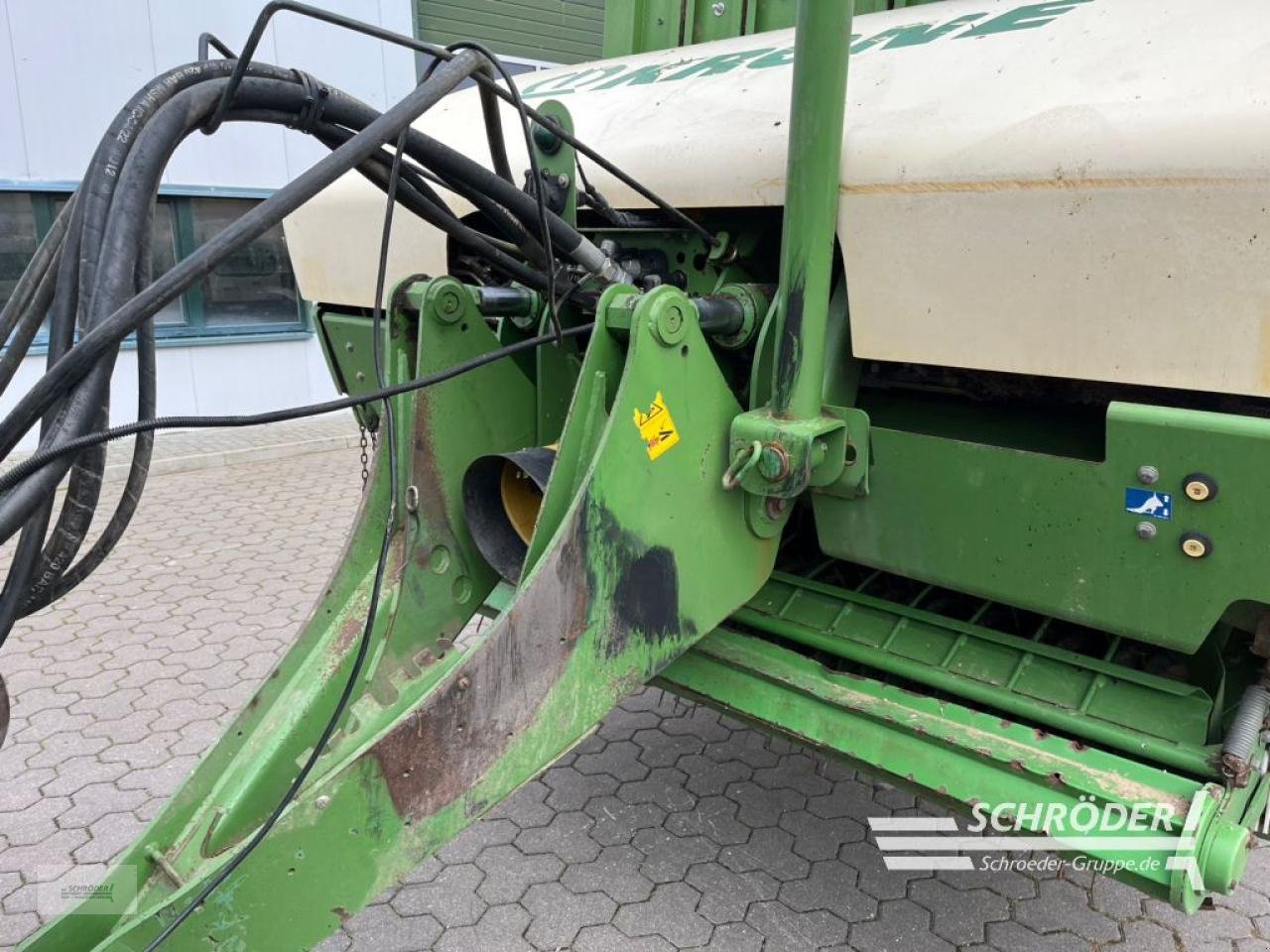 Ladewagen del tipo Krone ZX 450 HD, Gebrauchtmaschine en Leizen (Imagen 3)