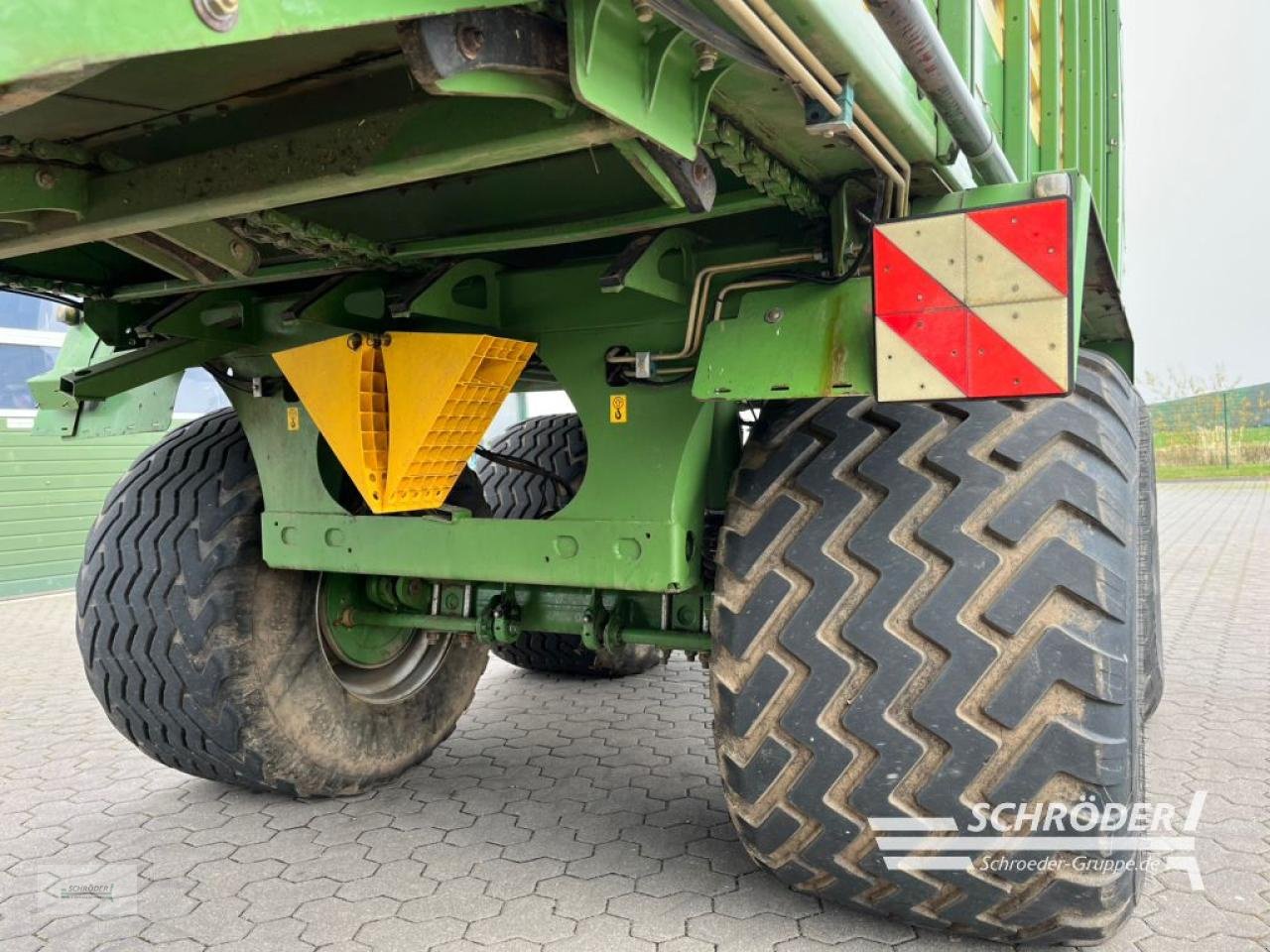 Ladewagen van het type Krone ZX 450 HD, Gebrauchtmaschine in Leizen (Foto 11)