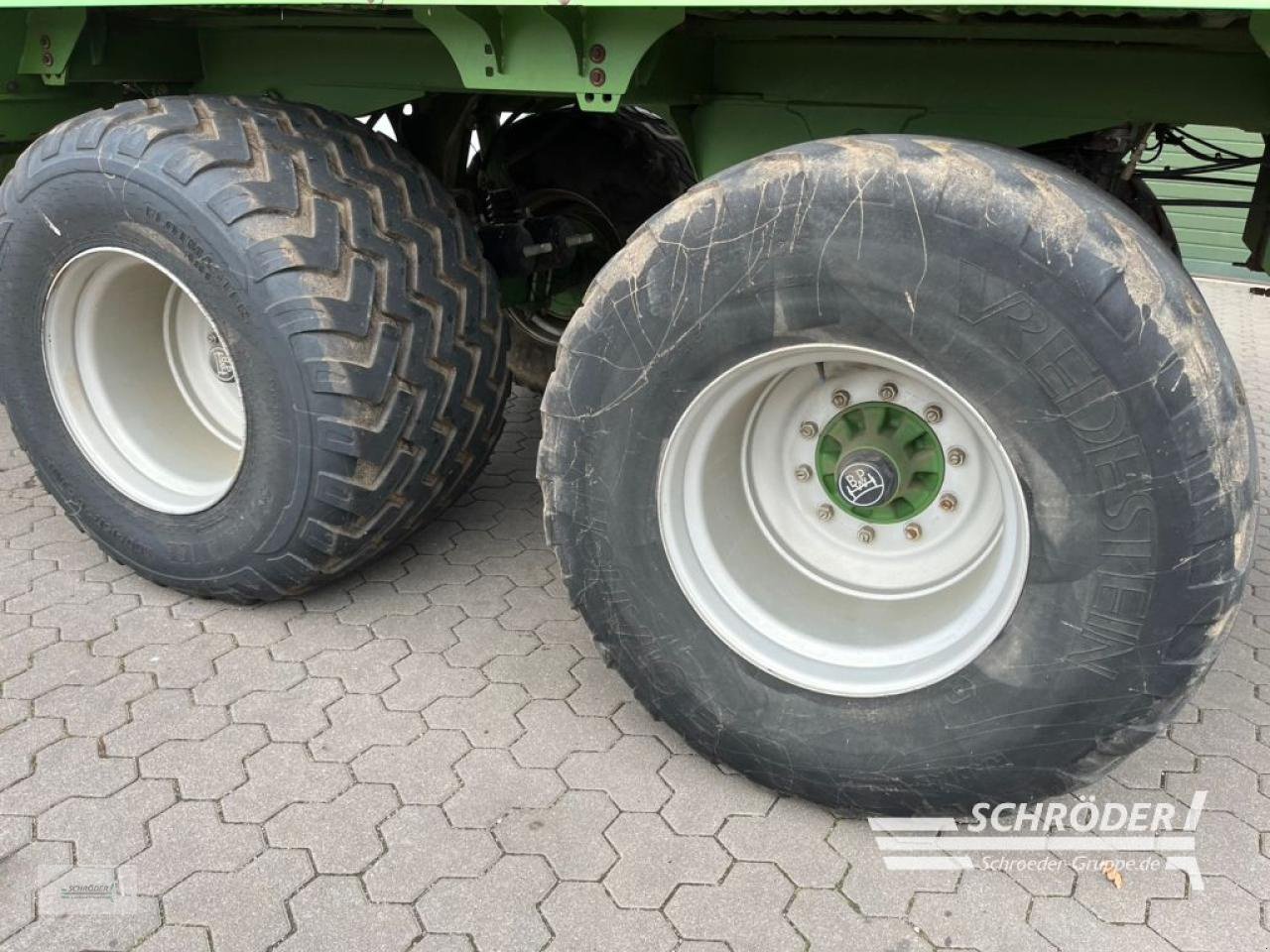 Ladewagen typu Krone ZX 450 HD, Gebrauchtmaschine w Leizen (Zdjęcie 12)