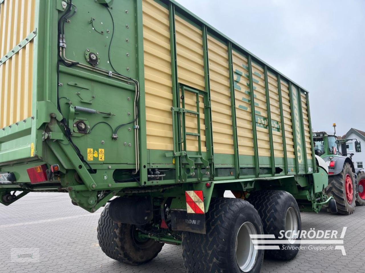 Ladewagen typu Krone ZX 450 HD, Gebrauchtmaschine w Leizen (Zdjęcie 16)