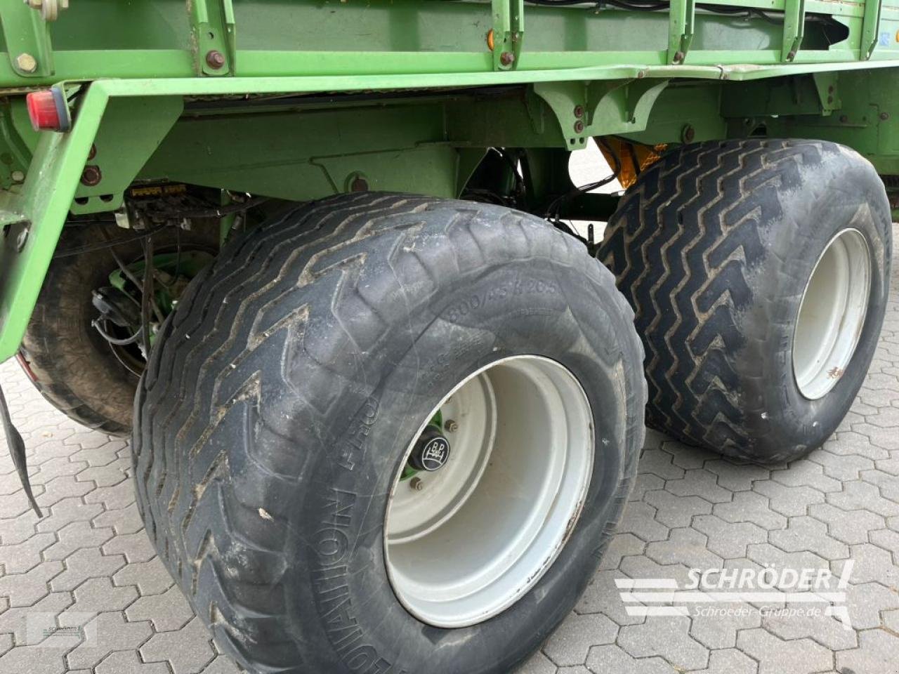 Ladewagen des Typs Krone ZX 450 HD, Gebrauchtmaschine in Leizen (Bild 17)