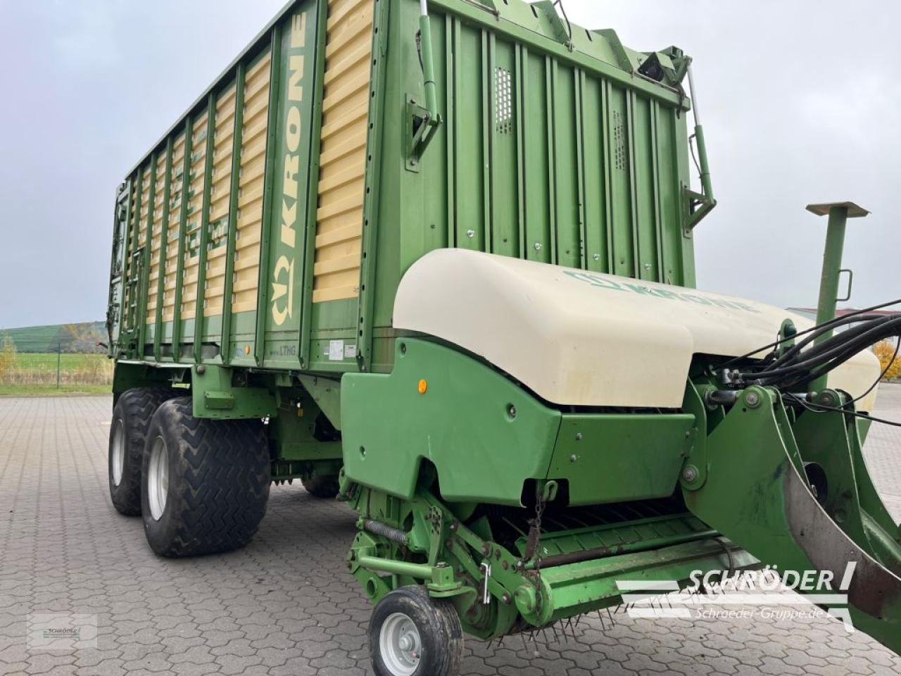 Ladewagen типа Krone ZX 450 HD, Gebrauchtmaschine в Leizen (Фотография 20)