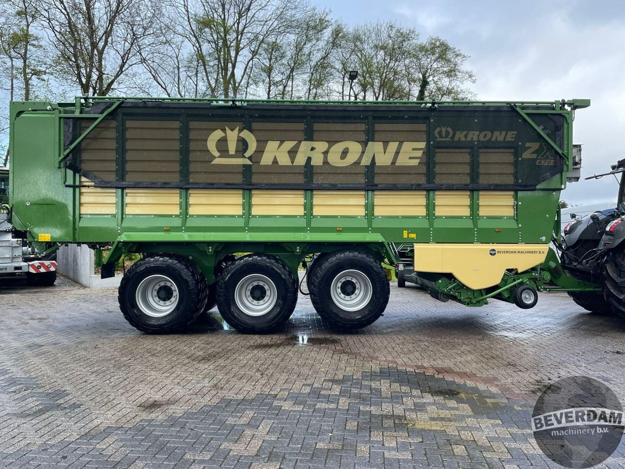 Ladewagen типа Krone ZX 470 GD, Gebrauchtmaschine в Vriezenveen (Фотография 7)