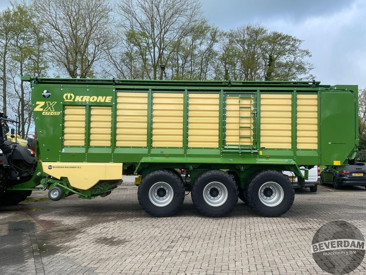 Ladewagen типа Krone ZX 470 GD, Gebrauchtmaschine в Vriezenveen (Фотография 5)