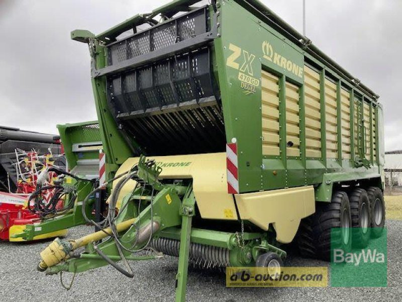 Ladewagen типа Krone ZX 470 GD, Gebrauchtmaschine в Großweitzschen (Фотография 1)