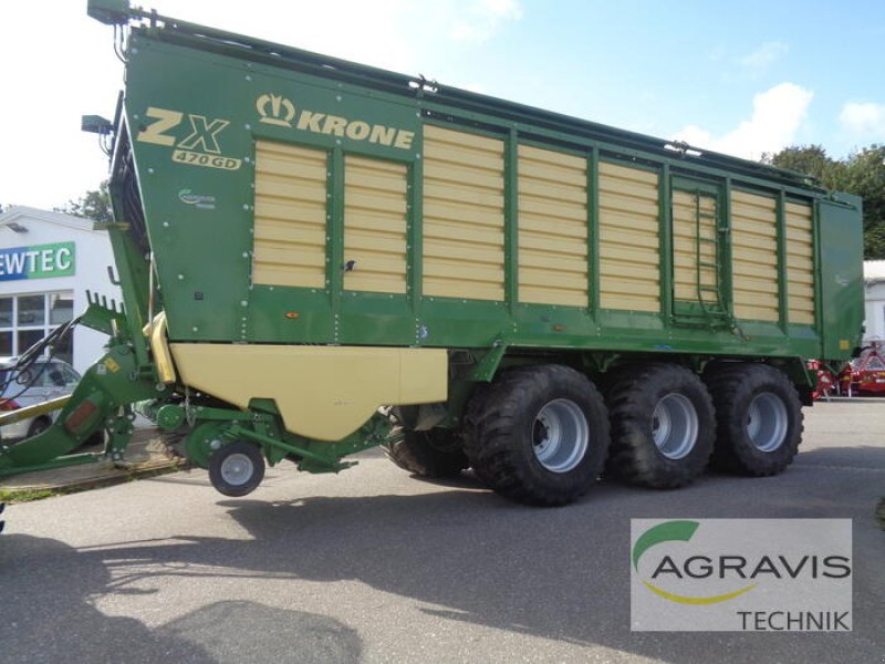 Ladewagen Türe ait Krone ZX 470 GD, Gebrauchtmaschine içinde Nartum (resim 1)