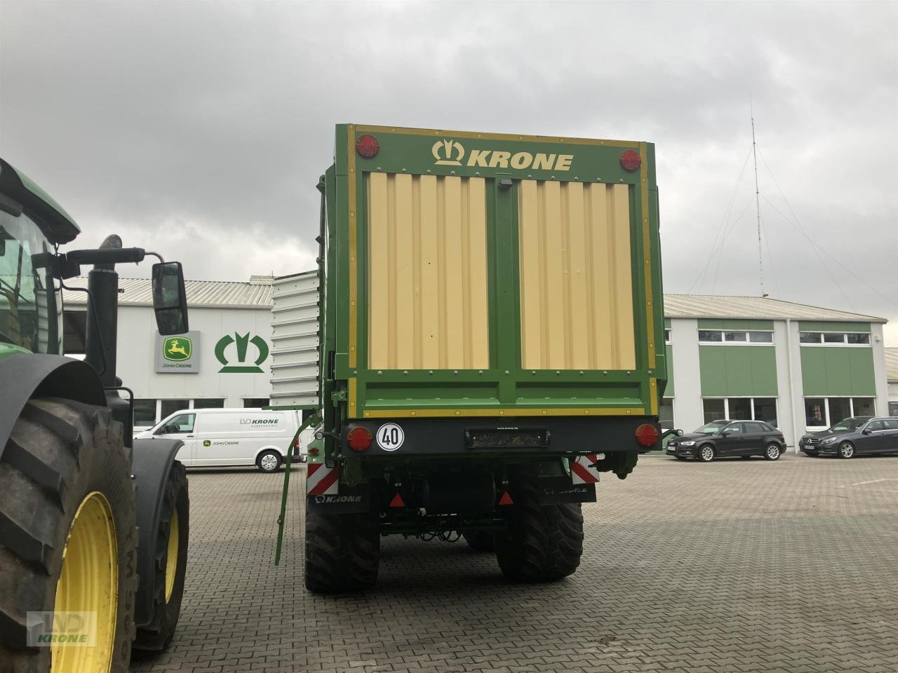 Ladewagen Türe ait Krone ZX 470 GD, Gebrauchtmaschine içinde Spelle (resim 3)