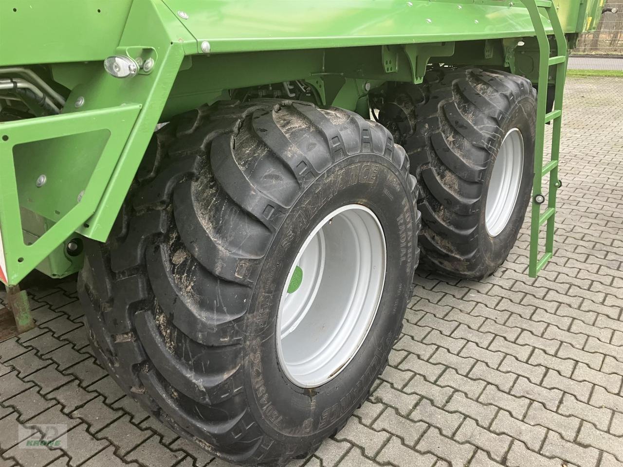 Ladewagen Türe ait Krone ZX 470 GD, Gebrauchtmaschine içinde Spelle (resim 7)