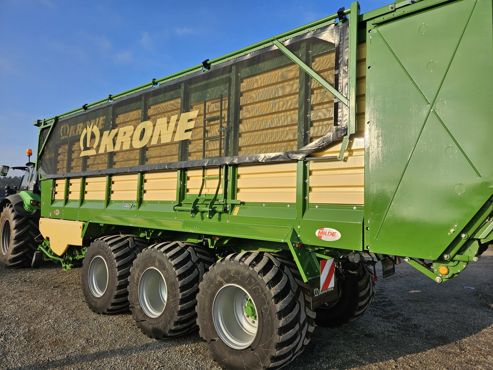 Ladewagen Türe ait Krone ZX 470 GD, Gebrauchtmaschine içinde Speinshart (resim 7)