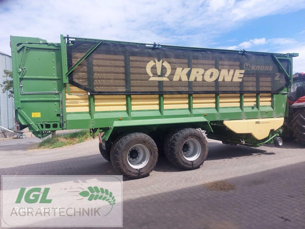 Ladewagen del tipo Krone ZX 470 GL, Gebrauchtmaschine en Nabburg (Imagen 1)