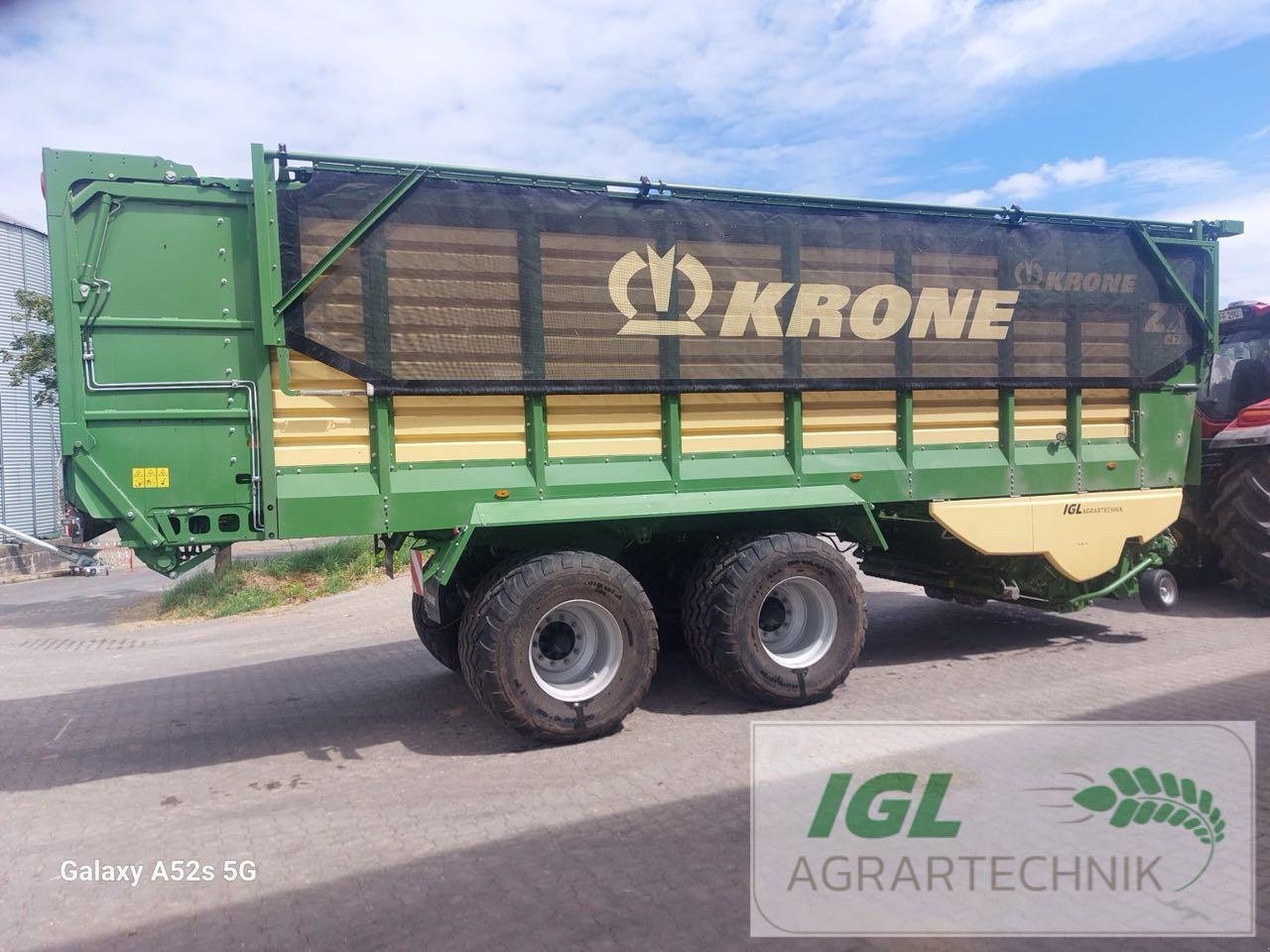 Ladewagen typu Krone ZX 470 GL, Gebrauchtmaschine w Nabburg (Zdjęcie 2)