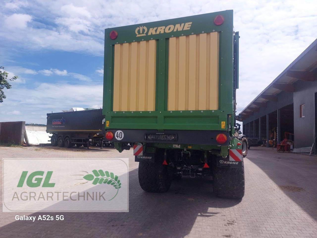 Ladewagen del tipo Krone ZX 470 GL, Gebrauchtmaschine en Nabburg (Imagen 3)