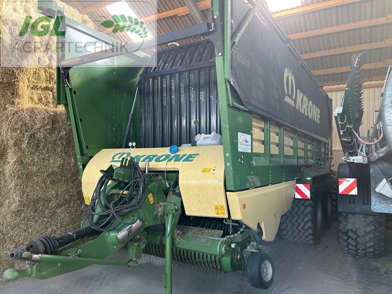 Ladewagen del tipo Krone ZX 470 GL, Gebrauchtmaschine en Nabburg (Imagen 1)