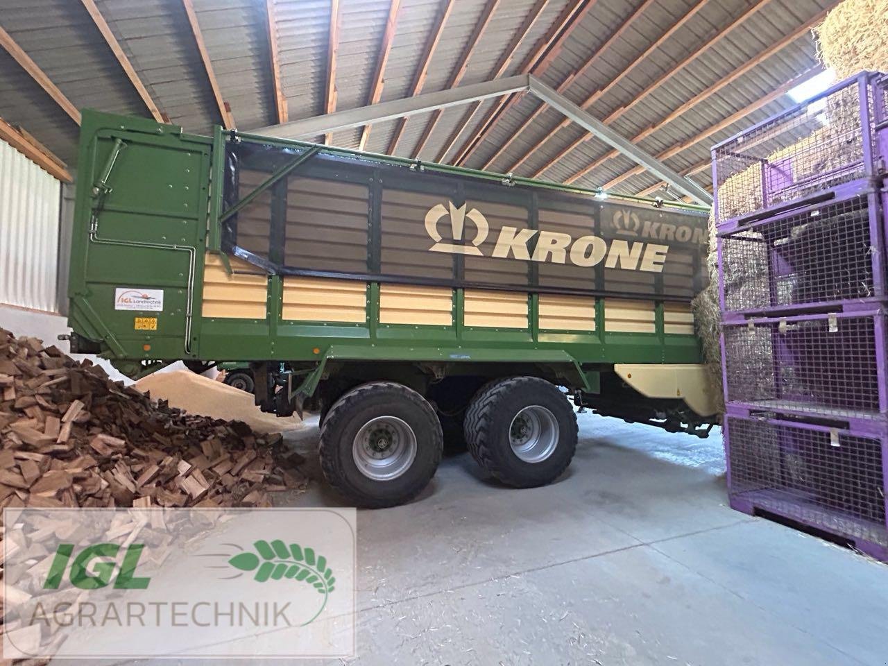 Ladewagen Türe ait Krone ZX 470 GL, Gebrauchtmaschine içinde Nabburg (resim 2)