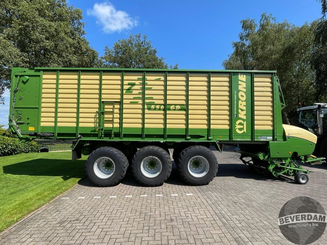 Ladewagen tip Krone ZX 550 GD, Gebrauchtmaschine in Vriezenveen (Poză 7)