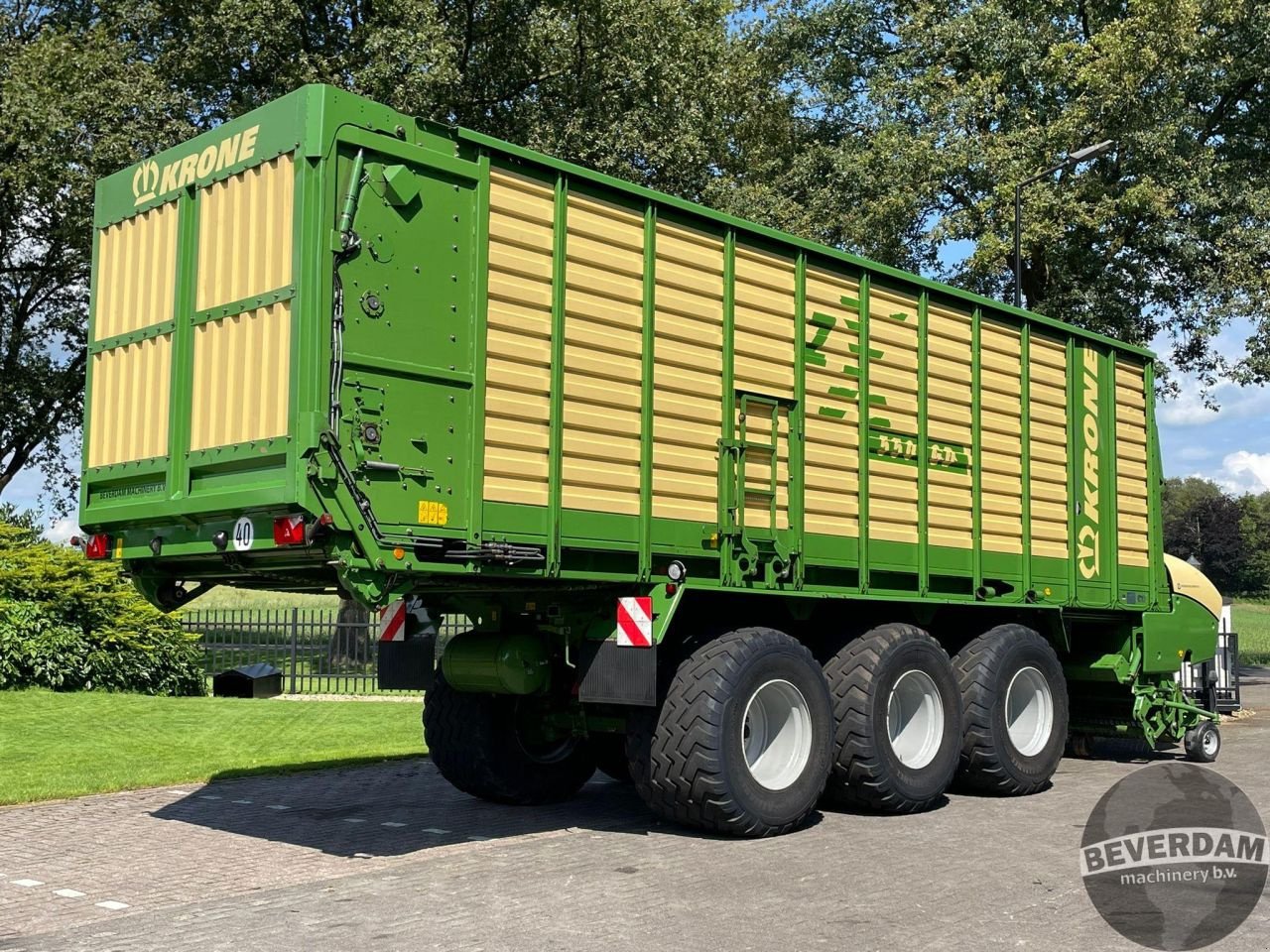 Ladewagen typu Krone ZX 550 GD, Gebrauchtmaschine w Vriezenveen (Zdjęcie 4)