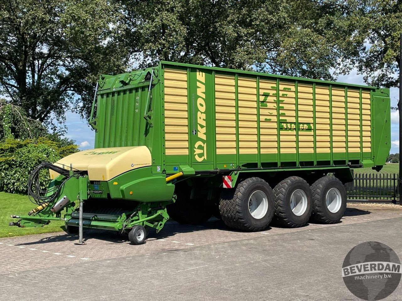 Ladewagen del tipo Krone ZX 550 GD, Gebrauchtmaschine In Vriezenveen (Immagine 1)