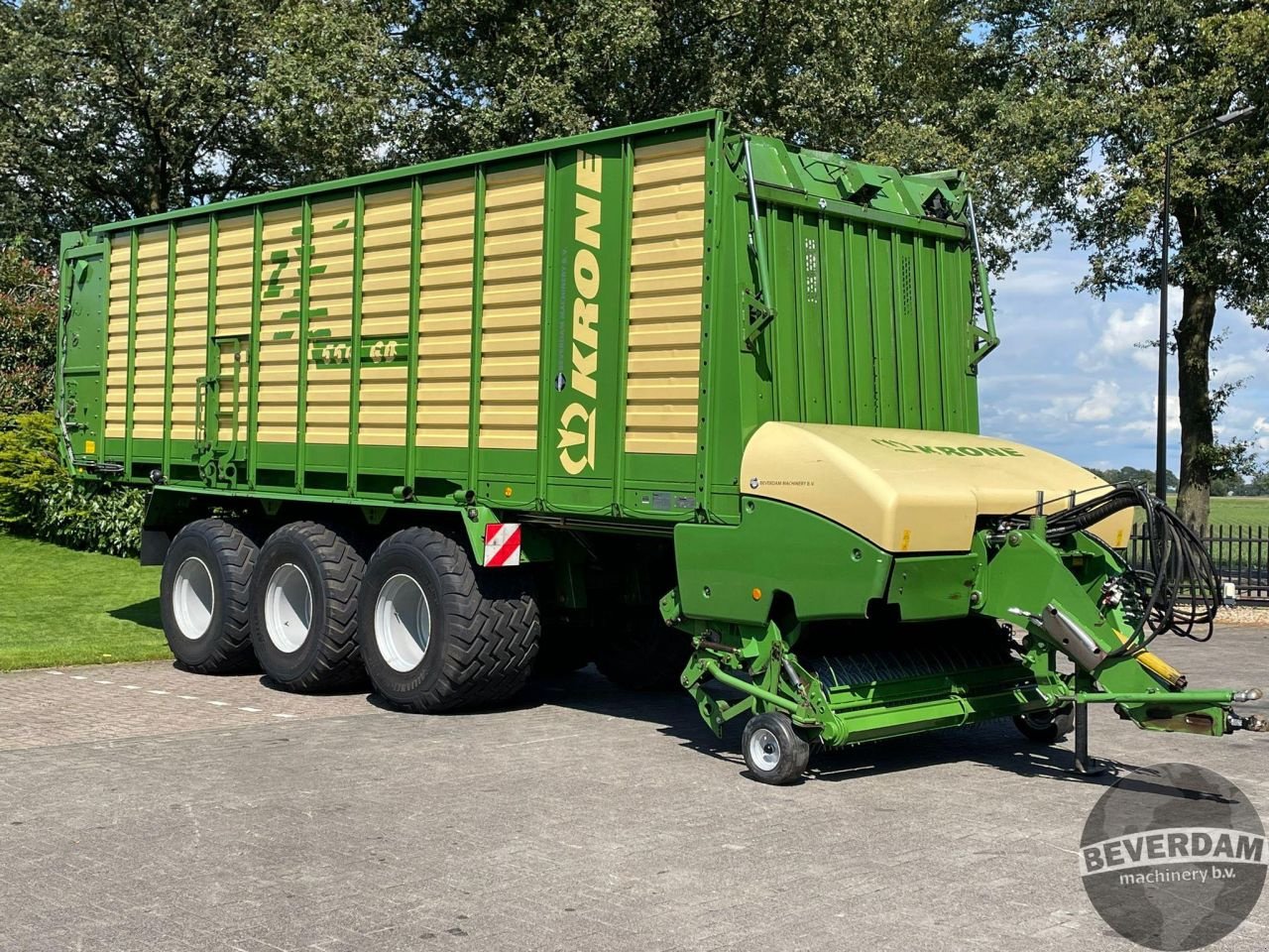 Ladewagen del tipo Krone ZX 550 GD, Gebrauchtmaschine In Vriezenveen (Immagine 2)