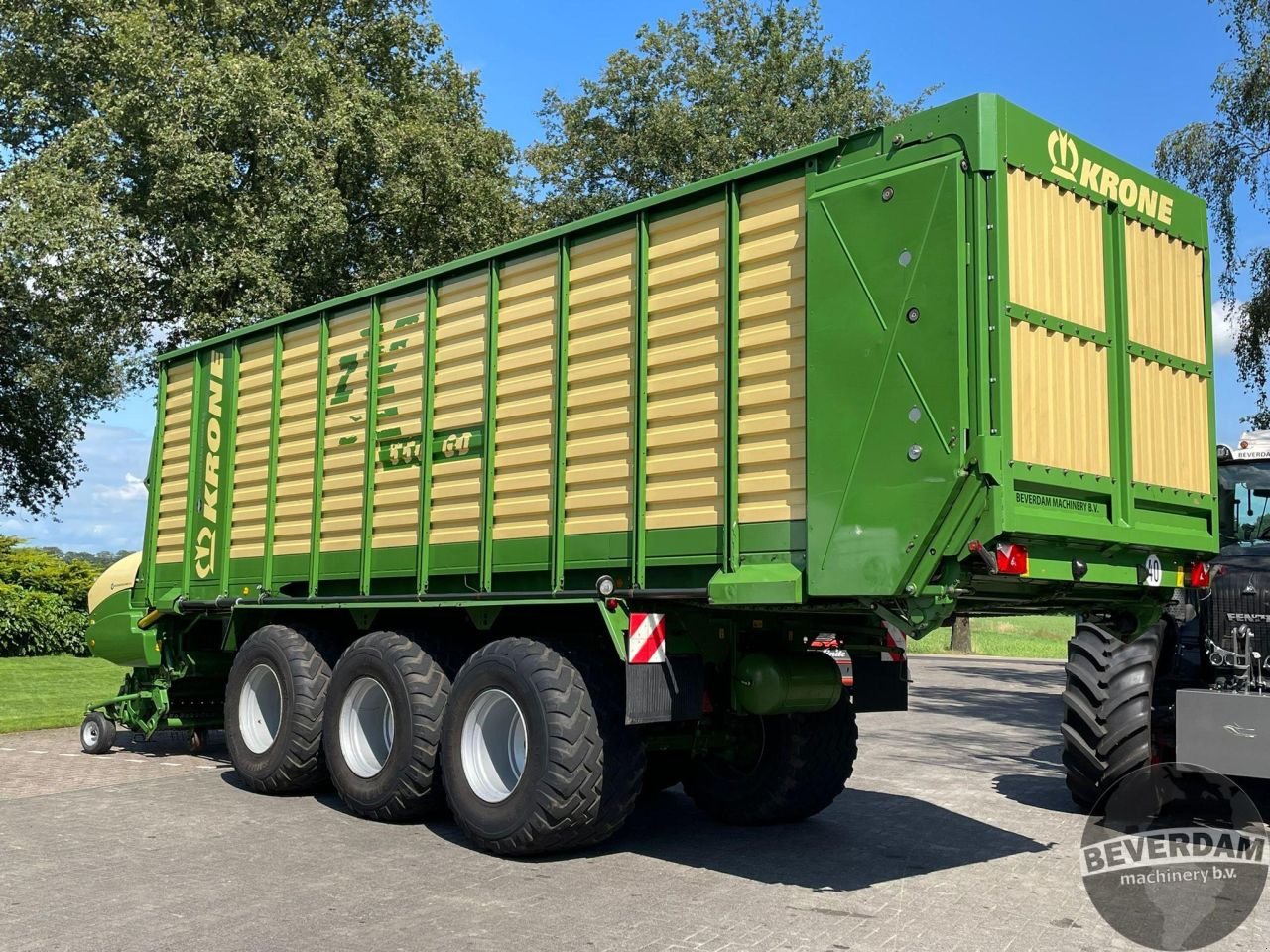 Ladewagen des Typs Krone ZX 550 GD, Gebrauchtmaschine in Vriezenveen (Bild 3)