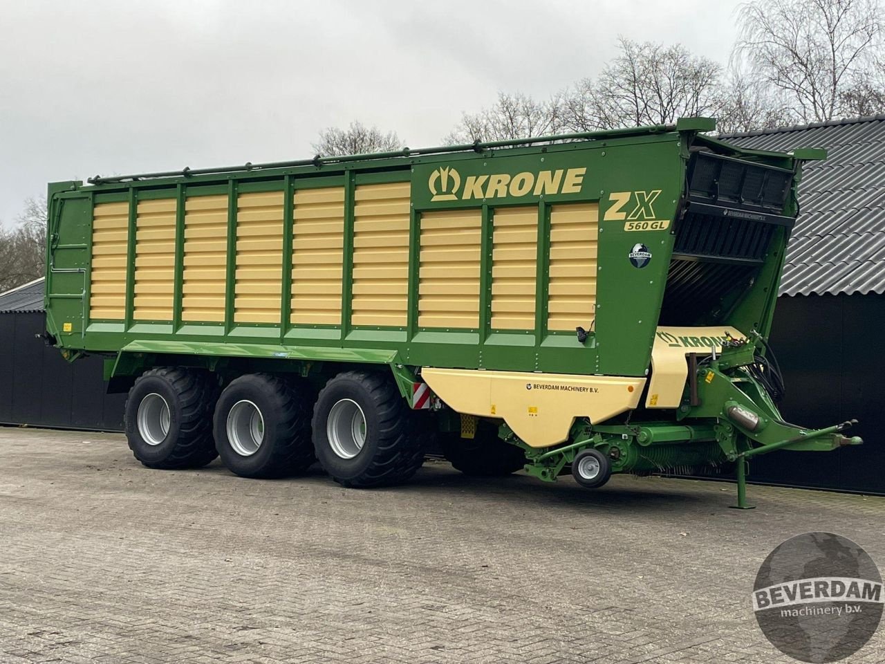 Ladewagen del tipo Krone ZX 560 GL, Gebrauchtmaschine en Vriezenveen (Imagen 2)