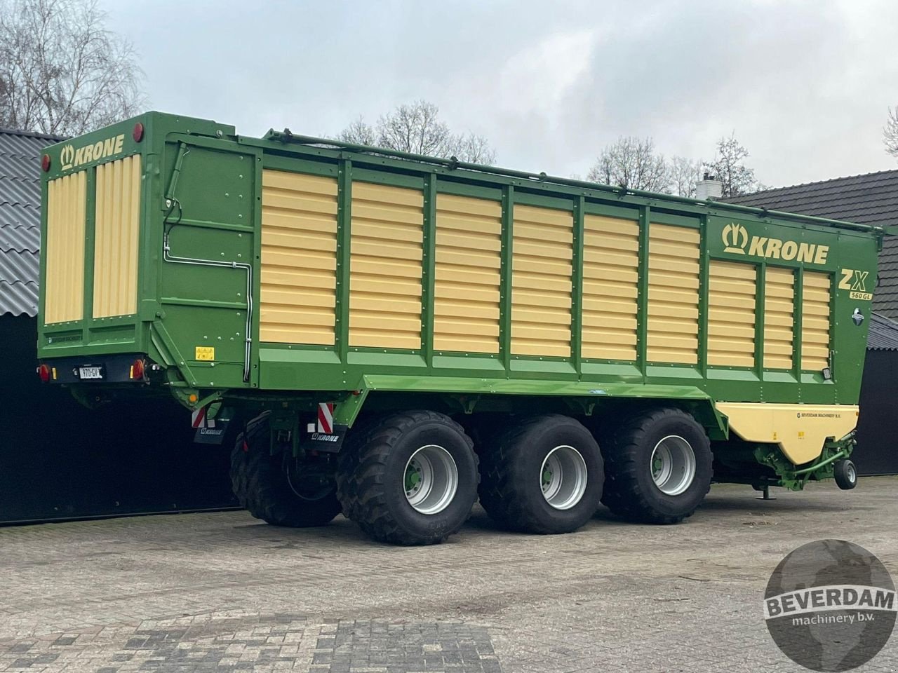 Ladewagen of the type Krone ZX 560 GL, Gebrauchtmaschine in Vriezenveen (Picture 4)