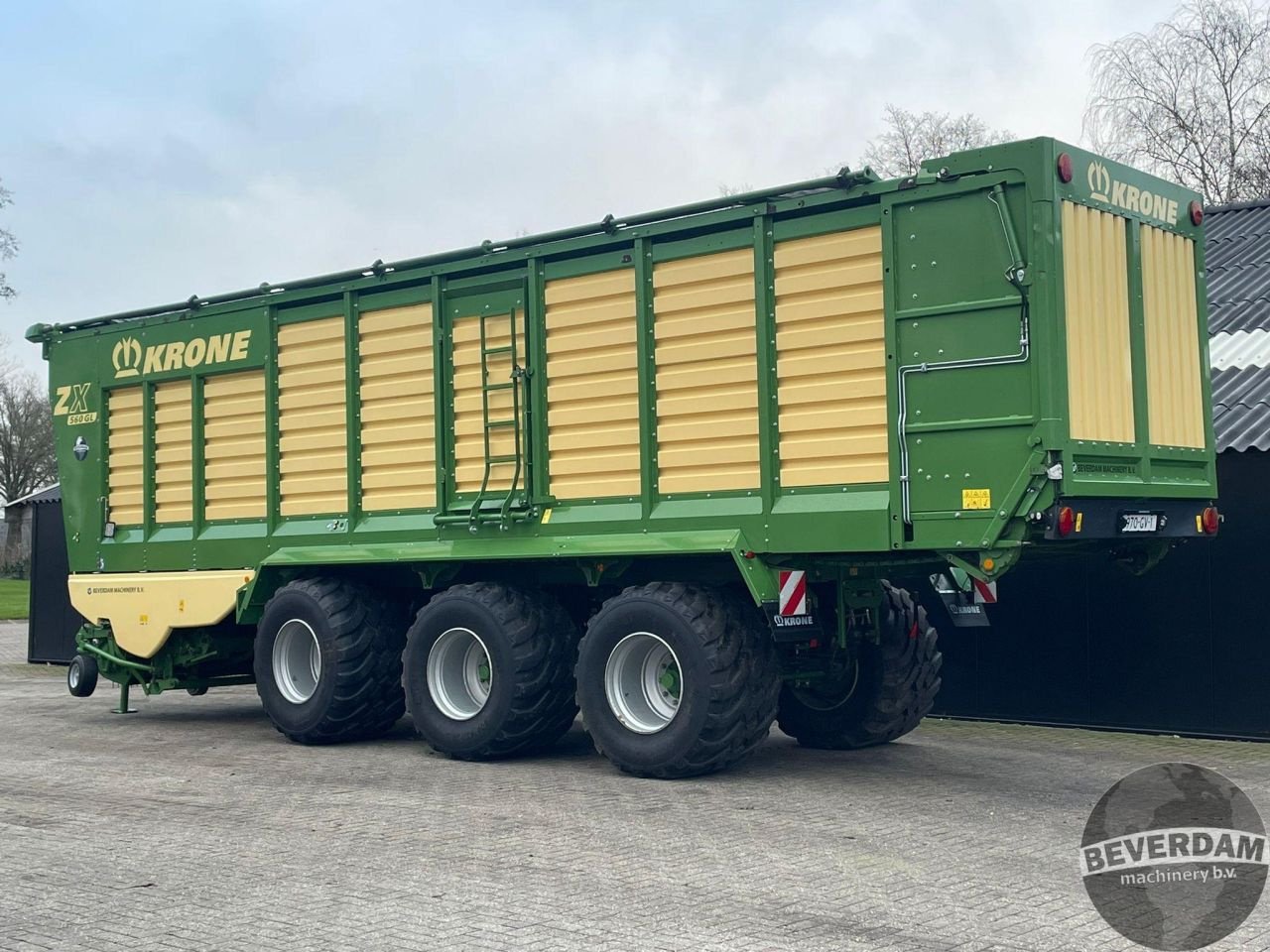 Ladewagen del tipo Krone ZX 560 GL, Gebrauchtmaschine en Vriezenveen (Imagen 3)