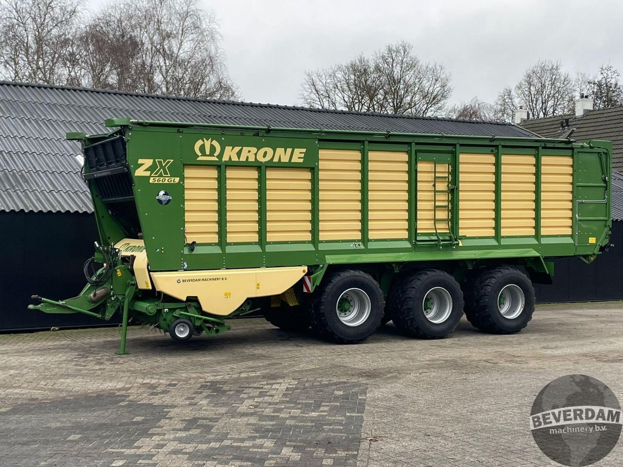 Ladewagen Türe ait Krone ZX 560 GL, Gebrauchtmaschine içinde Vriezenveen (resim 1)