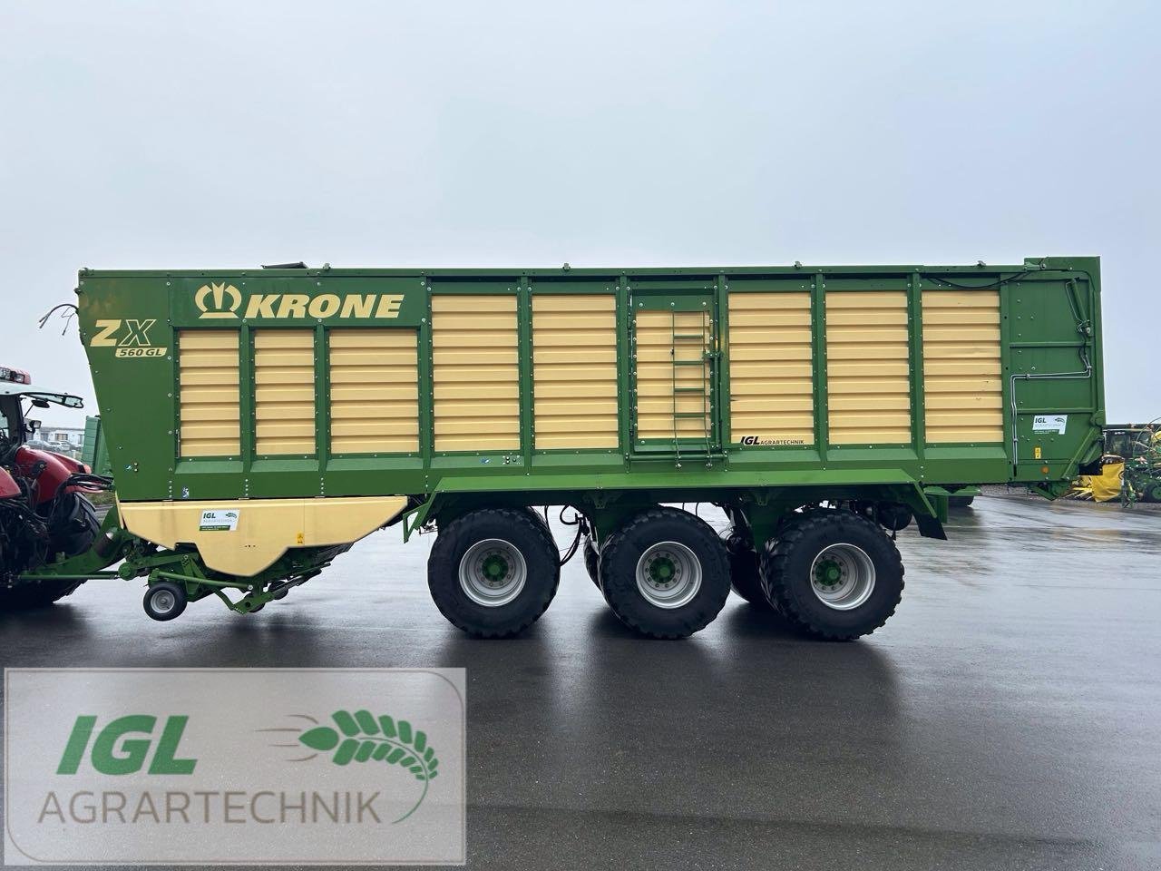 Ladewagen tip Krone ZX 560 GL, Gebrauchtmaschine in Nabburg (Poză 3)