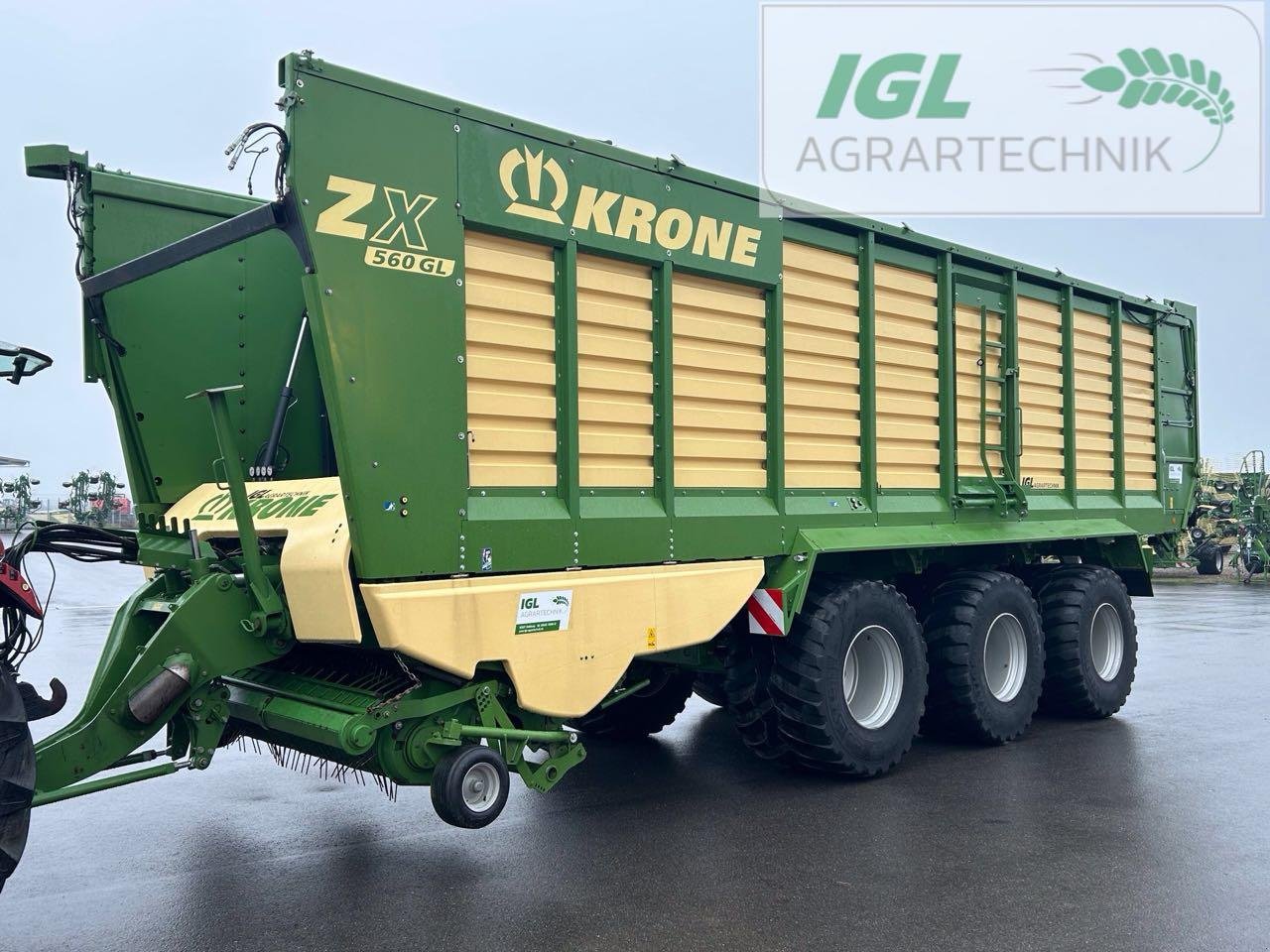 Ladewagen tip Krone ZX 560 GL, Gebrauchtmaschine in Nabburg (Poză 11)