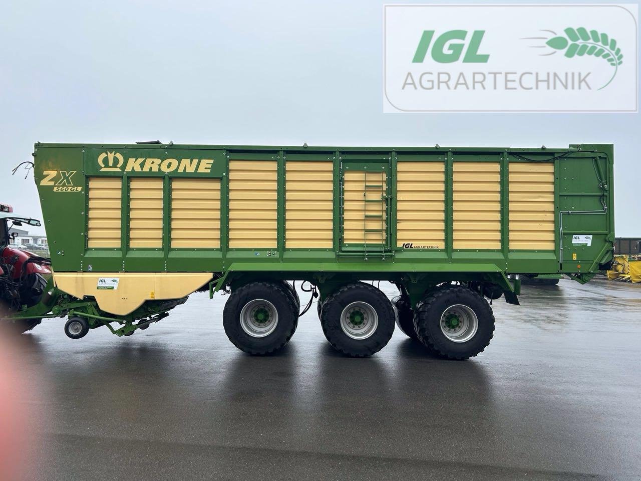 Ladewagen tip Krone ZX 560 GL, Gebrauchtmaschine in Nabburg (Poză 12)