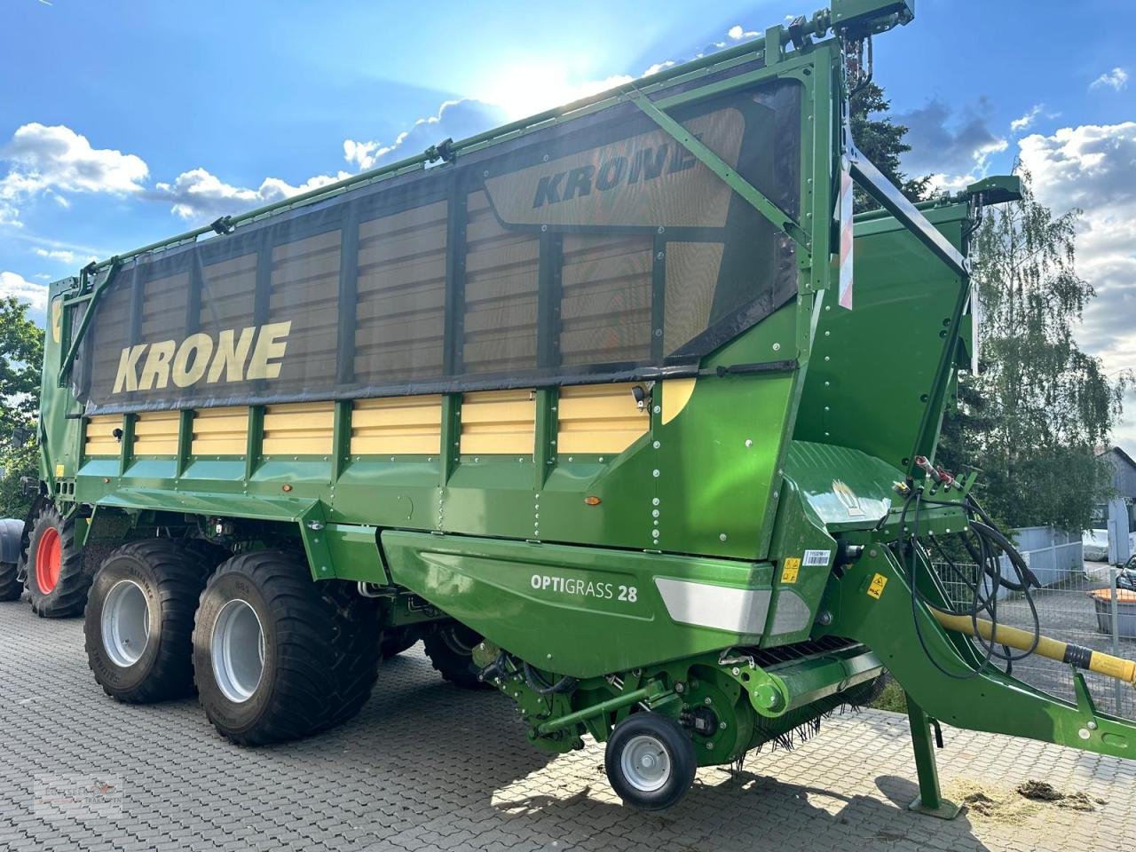 Ladewagen typu Krone ZX430 GL, Neumaschine w Fürth / Burgfarrnbach (Zdjęcie 1)