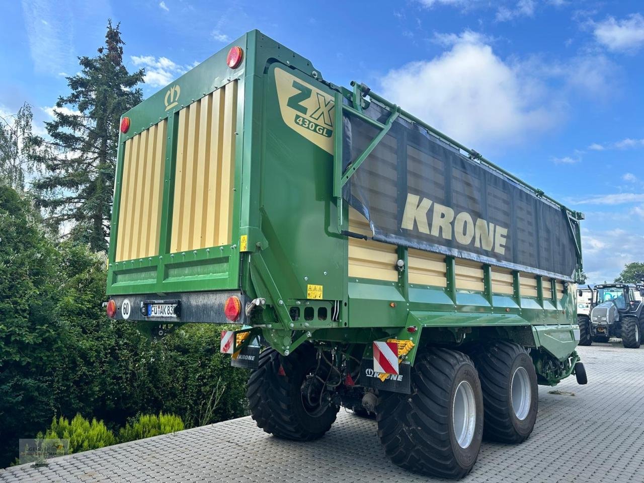 Ladewagen του τύπου Krone ZX430 GL, Neumaschine σε Fürth / Burgfarrnbach (Φωτογραφία 2)