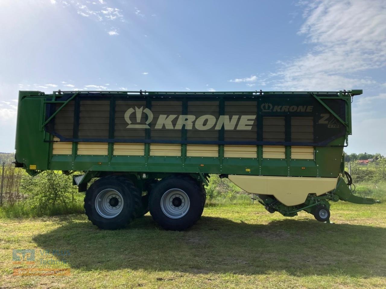 Ladewagen of the type Krone ZX470GD, Neumaschine in Osterburg (Picture 2)