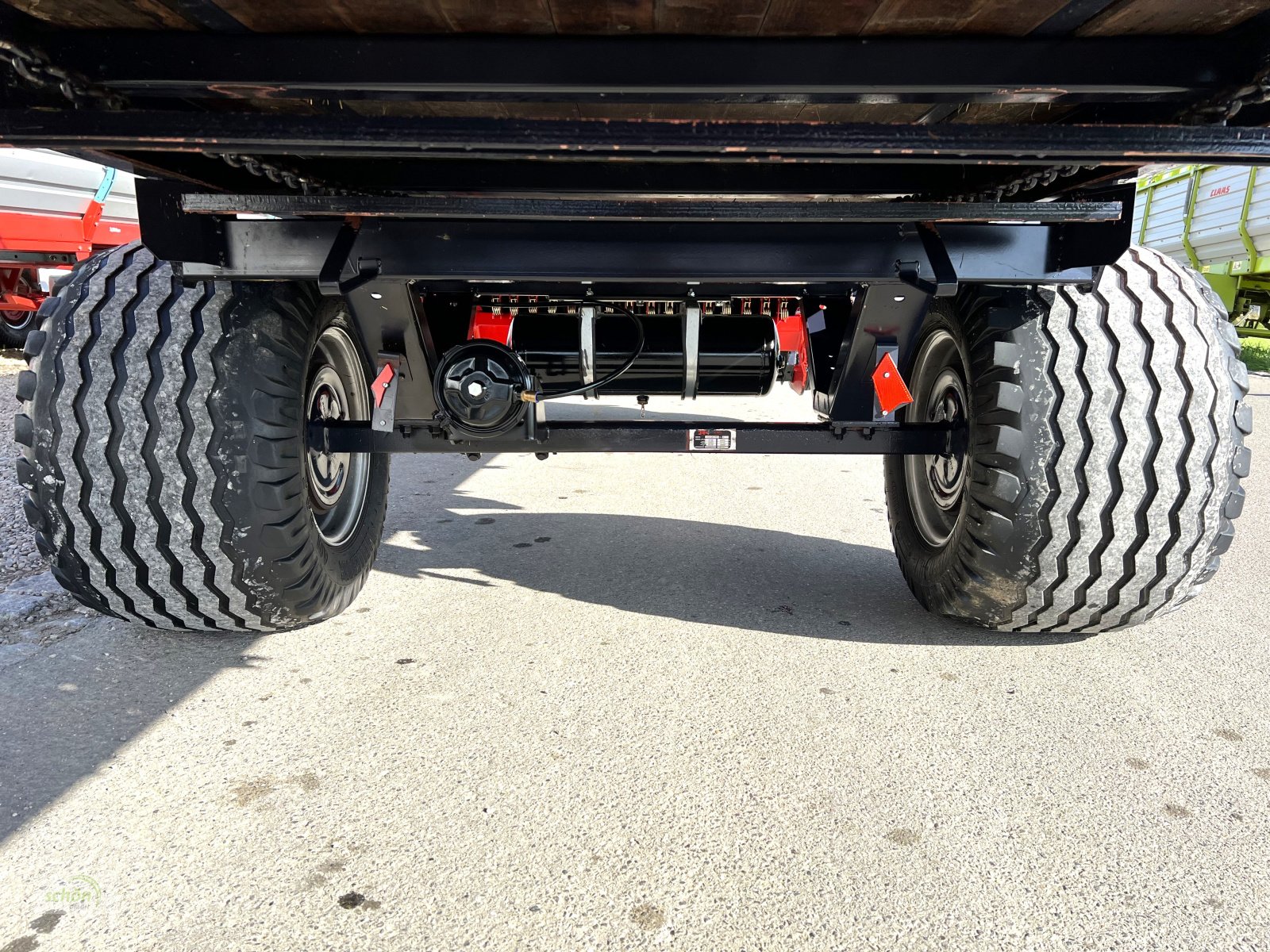 Ladewagen van het type Landsberg Ladeplus 30-4 mit Druckluftbremse - ähnlich Pöttinger Boss 2 - im guten Zustand, Gebrauchtmaschine in Burgrieden (Foto 7)