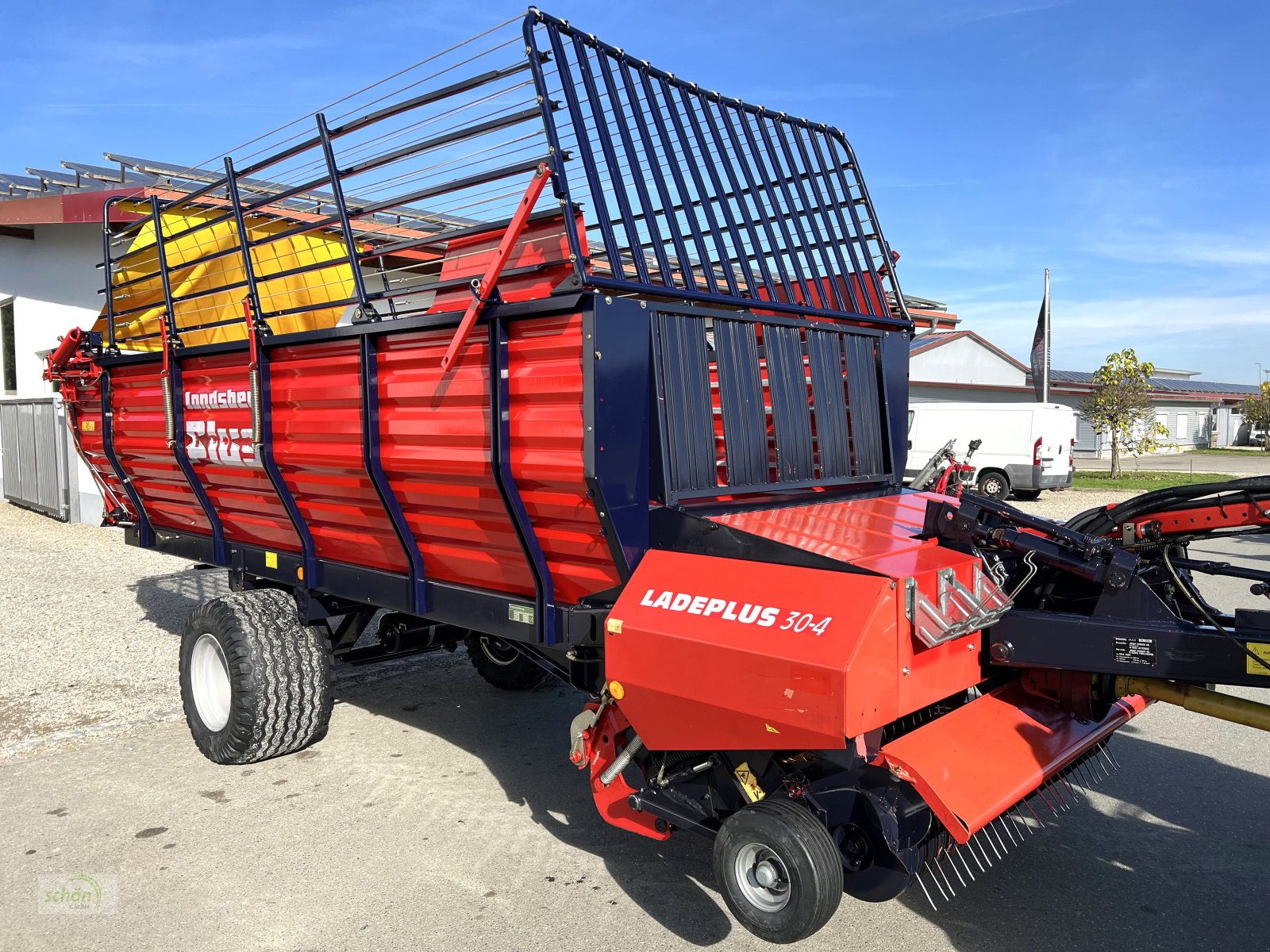 Ladewagen a típus Landsberg Ladeplus 30-4 mit Druckluftbremse - ähnlich Pöttinger Boss 2 - im guten Zustand, Gebrauchtmaschine ekkor: Burgrieden (Kép 13)