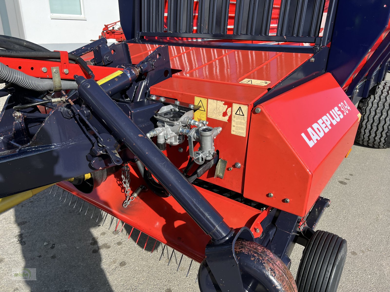 Ladewagen van het type Landsberg Ladeplus 30-4 mit Druckluftbremse - ähnlich Pöttinger Boss 2 - im guten Zustand, Gebrauchtmaschine in Burgrieden (Foto 21)